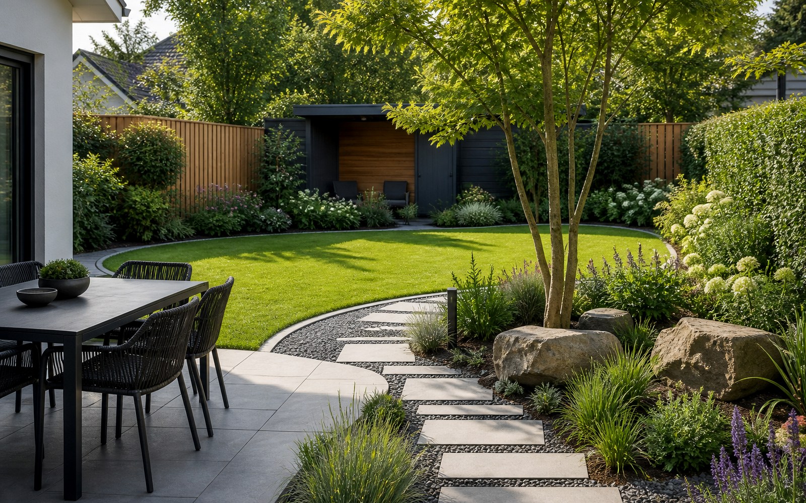 Schlüsselfertige Gartengestaltung